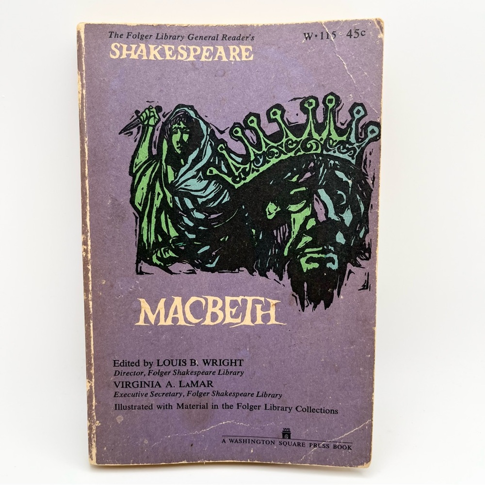 Macbeth by William Shakespeare [1962 · The Folger Library General Reader] 4th